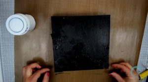 aplicar capa de gesso negro al canvas