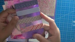 cintas para decorar el mini álbum flip book